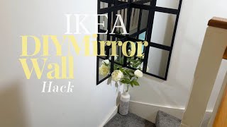 IKEA STAIR WALL MIRROR HACK [upl. by Michell]