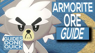 What To Do With Armorite Ore In Pokemon Sword amp Shield Isle Of Armor [upl. by Klatt]