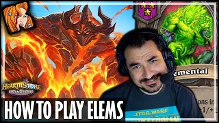 MY KIND OF ELEMENTAL BUILD  Hearthstone Battlegrounds [upl. by Ihcehcu980]