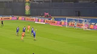 Dinamo Zagrzeb  Osijek październik 24 rzut karny Arnela Jakupovicia [upl. by Fanya]