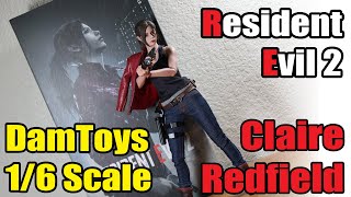 DamToys Claire Redfield Resident Evil 2 16 Scale Figure Review [upl. by Hamner]