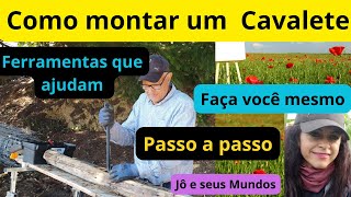 Como montar um cavalete da Parksite sem mistérios [upl. by Euginimod52]