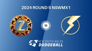 2024 NSWDL R5 Mixed Div 1 Zetland Zodiacs vs Liverpool Lightning [upl. by Livia462]