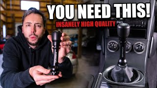 The BEST Shift Knob Set Up for ANY DRIFT CAR Raceseng Traction Shift Knob and Extender Max Install [upl. by Yssep796]