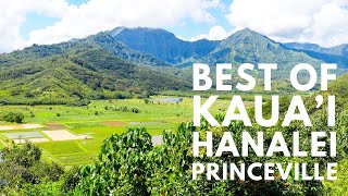 KAUAIS NORTH SHORE 12 Things to Do from Princeville Hanalei amp Haena [upl. by Asihtal]