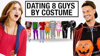 Blind Dating 8 Guys Based on Their Halloween Costumes [upl. by Remde]