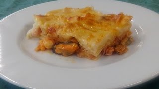 Lasagna al ragù di pesce [upl. by Hachmann]