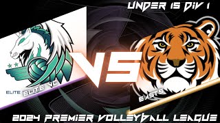 2024 Junior PVL  U15 Div 1  Elites vs Easts Round 4 [upl. by Kirsten444]