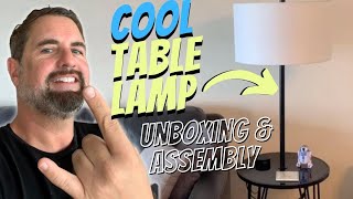 SAFAVIEH Ciro Table Lamp Unboxing amp Assembly 💡📦🔧 [upl. by Nimrak]