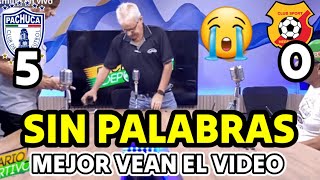 PACHUCA DESTROZA AL HEREDIANO 5x0 y EL RANCIO YA NO SABE NI QUE DECIR [upl. by Drahnreb12]