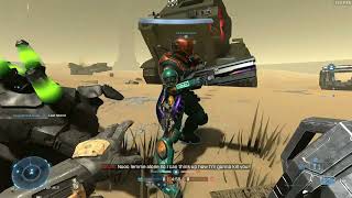 Halo Infinite Firefight on Sandtrap We Found The Secrets Custom Game [upl. by Afital]