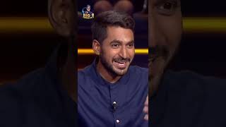 कंटेस्टेंट है क्रिकेट फैन🏏🤣 AmitabhBachchan KBC KaunBanegaCrorepati shorts [upl. by Yerffeg]