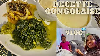 RECETTE CONGOLAISE Légumes vert NDUNDAPoisson Fumé Sans Tomates [upl. by Erlandson898]