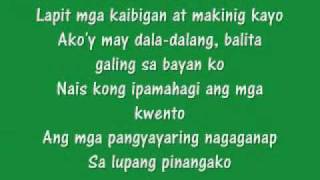 The Apl Song with lyrics Black Eyed Peas [upl. by Ahsiuqal446]