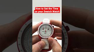 How to set the Time on a Swatch Watch  Works for all Swatch Models [upl. by Lesde75]