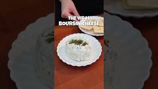 Boursin Cheese foodshorts cheese boursincheese snacks easyrecipe [upl. by Clerissa]