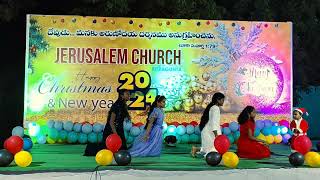 vinnara vinnara subhavaratha christmas dance performance by Jerusalemchurch Sunday school children [upl. by Darken]