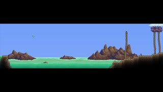 Terraria Calamity Mod  Sulphurous Sea Water Glitch [upl. by Aisul]