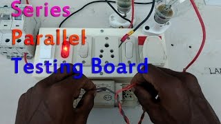 series parallel testing board connection  in tamil [upl. by Aivat]