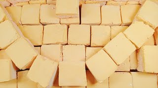 Soft two tone orange crispy gym Chalk blocks mass crush  Crunchy  Satisfying  ASMR [upl. by Piper]