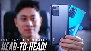 POCO X3 GT vs POCO F3 InDepth Comparison Similar Price But Which To Buy [upl. by Ahsial]