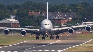 FARNBOROUGH AIR SHOW 2018 warm up  AIRBUS A400 A380 and Red Arrows AIRSHOW [upl. by Liahcim]