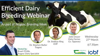 Efficient Dairy Breeding Webinar [upl. by Yenots159]