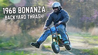 Vintage Bonanza Mini Bike Budget Restoration  Thrash Test [upl. by Sile]