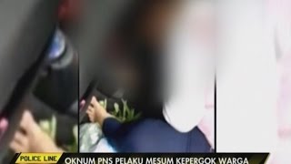 Asik Berbuat Mesum di Dalam Mobil Oknum PNS Digrebek Warga  Police Line 2604 [upl. by Gisele]