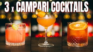 Campari Cocktail Recipes you should try  Just Shake or Stir [upl. by Assirac]