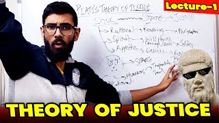 Plato Theory of Justice In Hindi Lecture1 [upl. by Nottap]