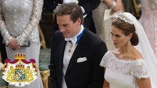 Prinsessan Madeleine och herr Christopher ONeills bröllop  höjdpunkterna [upl. by Baiel]