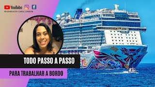 COMO TRABALHAR EM NAVIOS DE CRUZEIROS  Sevenseas by Carol London [upl. by Akieluz]