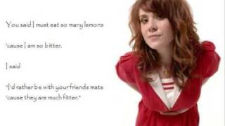 kate nash  foundations lyrics [upl. by Thea]