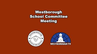 Westborough School Committee  Discussion of Superintendent Candidates  February 12 2024 [upl. by Rehpotsirc]