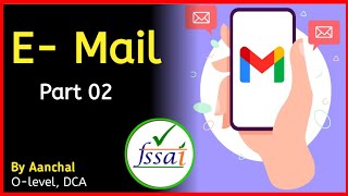 EMail Part 2  FSSAI Computer Literacy  Food Safety Officer amp Technical Officer amp Assistant Exam [upl. by Ayanahs]