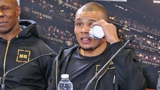 Chris Eubank Jr POST FIGHT PRESS CONFERENCE after his loss over George Groves [upl. by Einahpts]