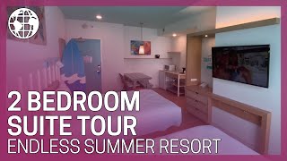 2 Bedroom Suite Tour  Universal’s Endless Summer Resort Surfside Inn and Suites [upl. by Todhunter]