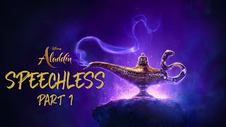 Naomi Scott  Speechless Part 1 Aladdin 2019  Lyrics Video [upl. by Harimas684]