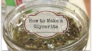 How to Make a Glycerite [upl. by Yelmene150]