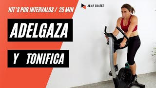 RUTINA【 Bicicleta Estática Fija】para PRINCIPIANTES 🔥Perder PESO🔥 [upl. by Bresee]