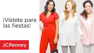 Cómo Vestirse para Navidad  Vestidos para Navidad 2018  JCPenney en Español [upl. by Nahgam]