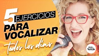 🎤5 escalas para vocalizar todos los días [upl. by Flossi391]