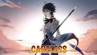 Nightcore  Careless  NEFFEX Lyrics [upl. by Erodeht986]