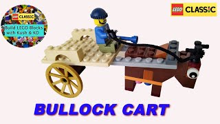 LEGO Bullock Cart with LEGO Classic 10715 MOC Building Instructions Ideas [upl. by Mcneil]