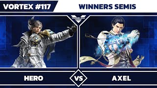 Vortex 117 BBM  HERO Lars vs VMLN  AxEL Claudio  Winners Semis  TEKKEN 8 [upl. by Worlock]