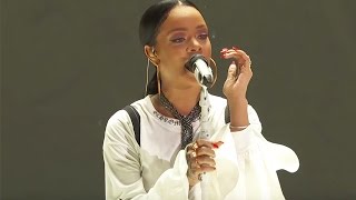 Rihanna Diamonds  Live at Global Citizen Festival 2016 [upl. by Oniger]