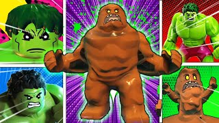 HULK comics book vs Clayface DC comics epic battle [upl. by Riatsila]