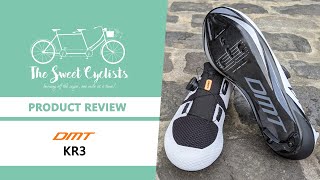 Italian cycling slippers  DMT KR3 Full Knit Carbon Road Cycling Shoe Review  feat IP1 BOA Dial [upl. by Craig]