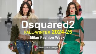 Dsquared2🍁FALL 2024  MILAN FASHION WEEK [upl. by Ingalls]